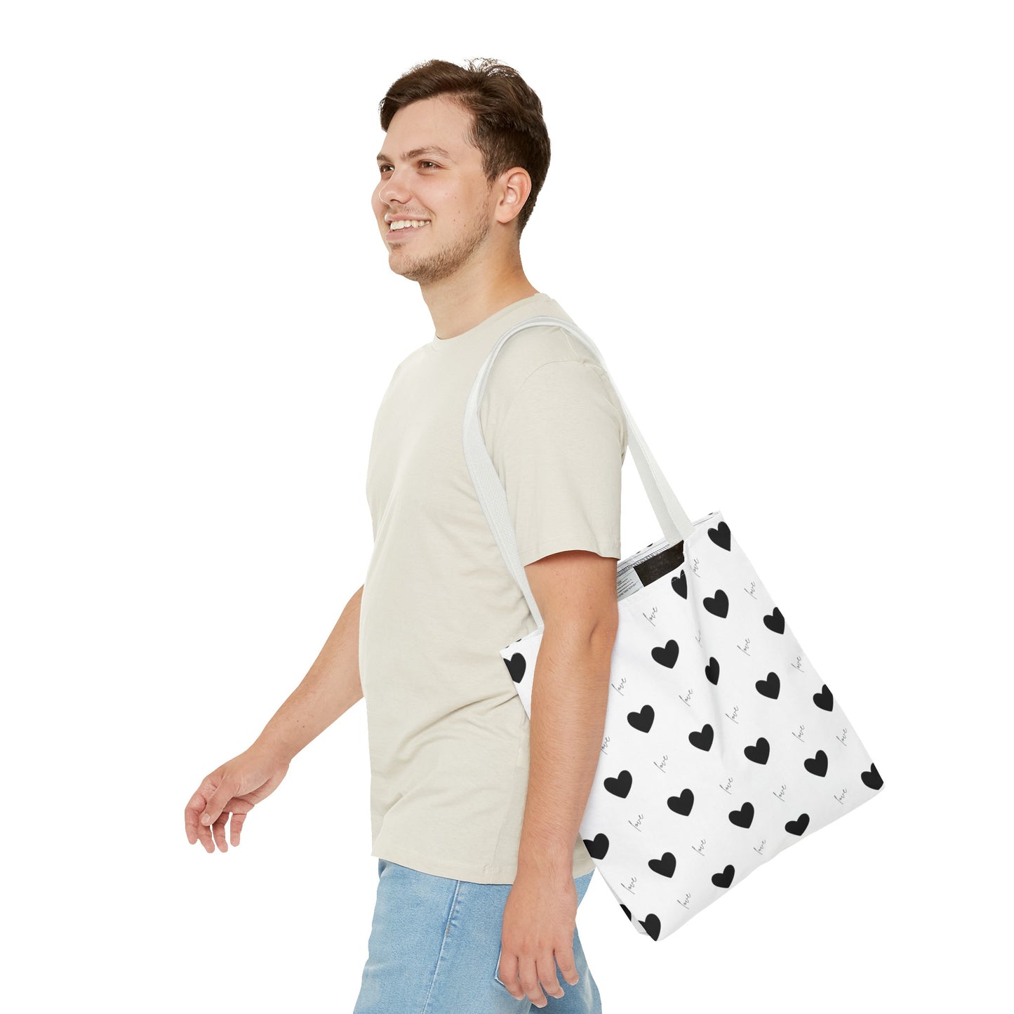 For The Love of Hearts Tote Bag