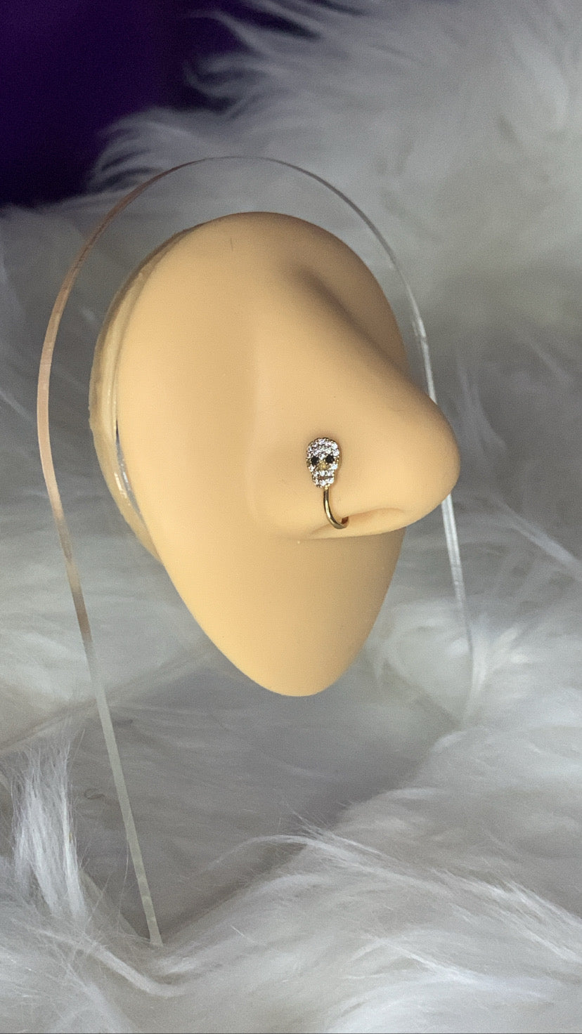 Skull Nose Cuff