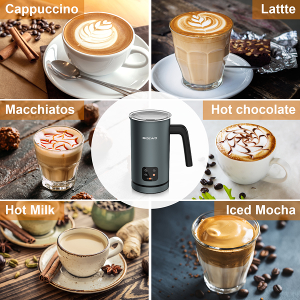4 IN 1 Hot and Cold Foam Frother