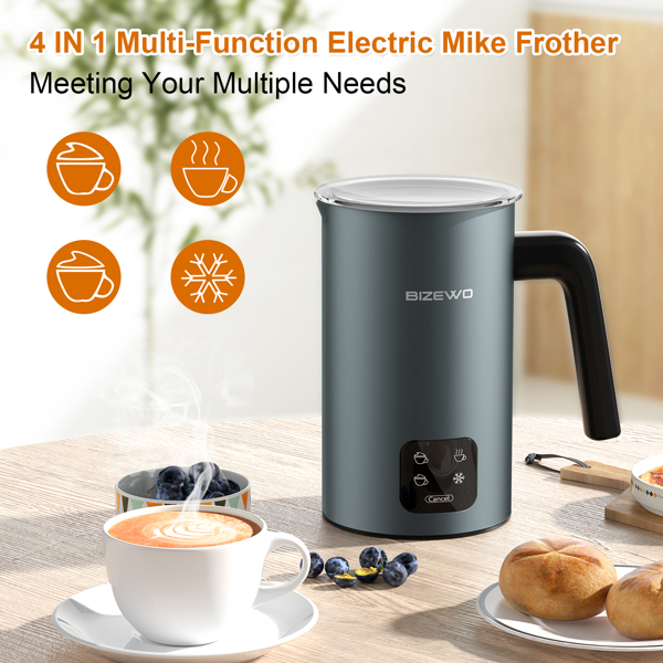 4 IN 1 Hot and Cold Foam Frother