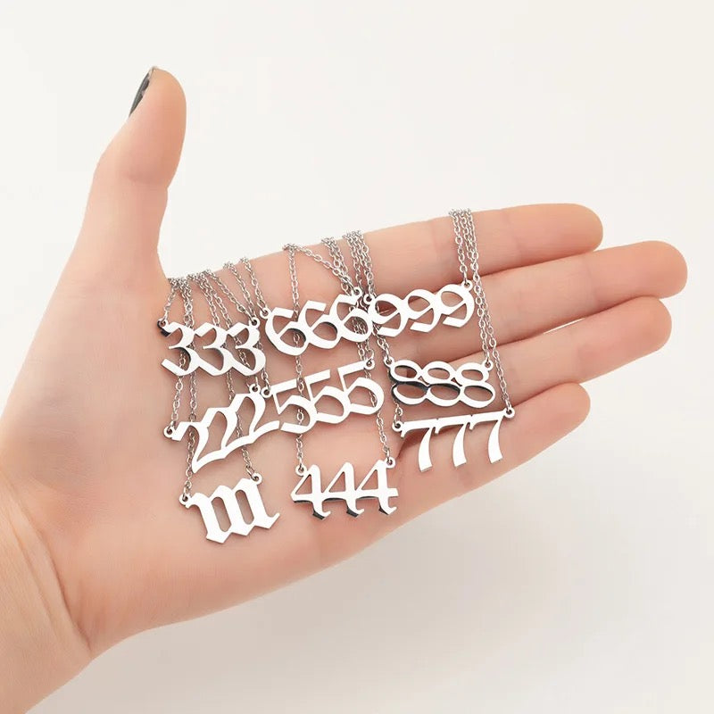 Angel Number Necklace