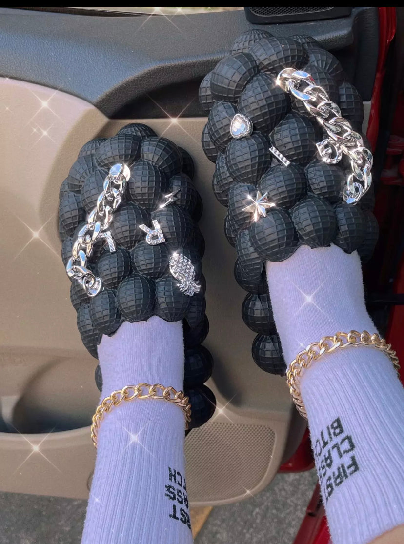 Bubble Slides With Chain Charms
