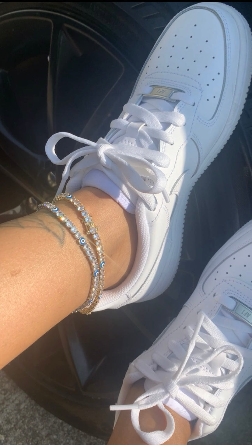Icy Evil Eye 🧿 Anklet
