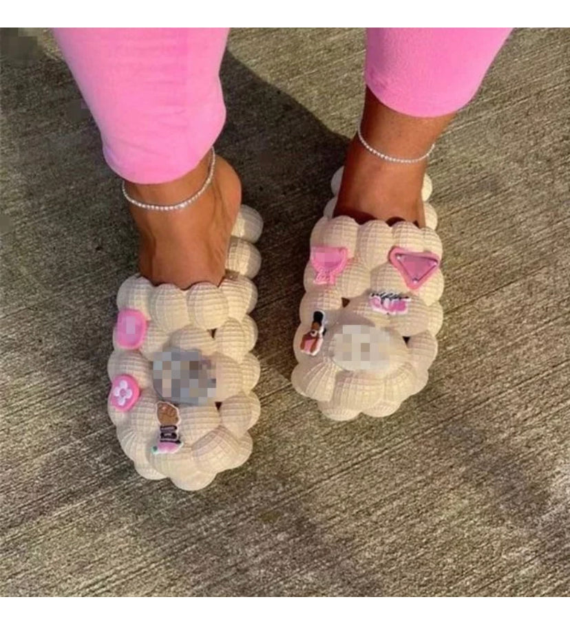 Bubble Slides With Designer Charms