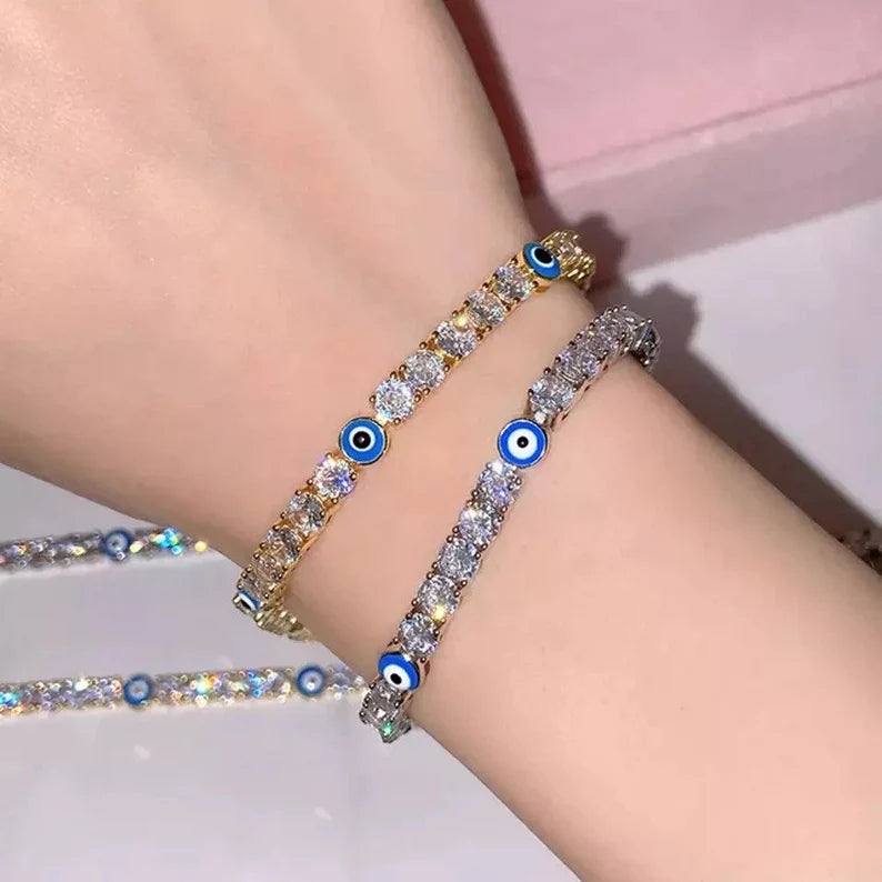Icy Evil Eye 🧿 Bracelet