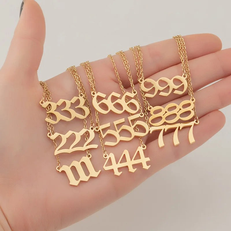 Angel Number Necklace