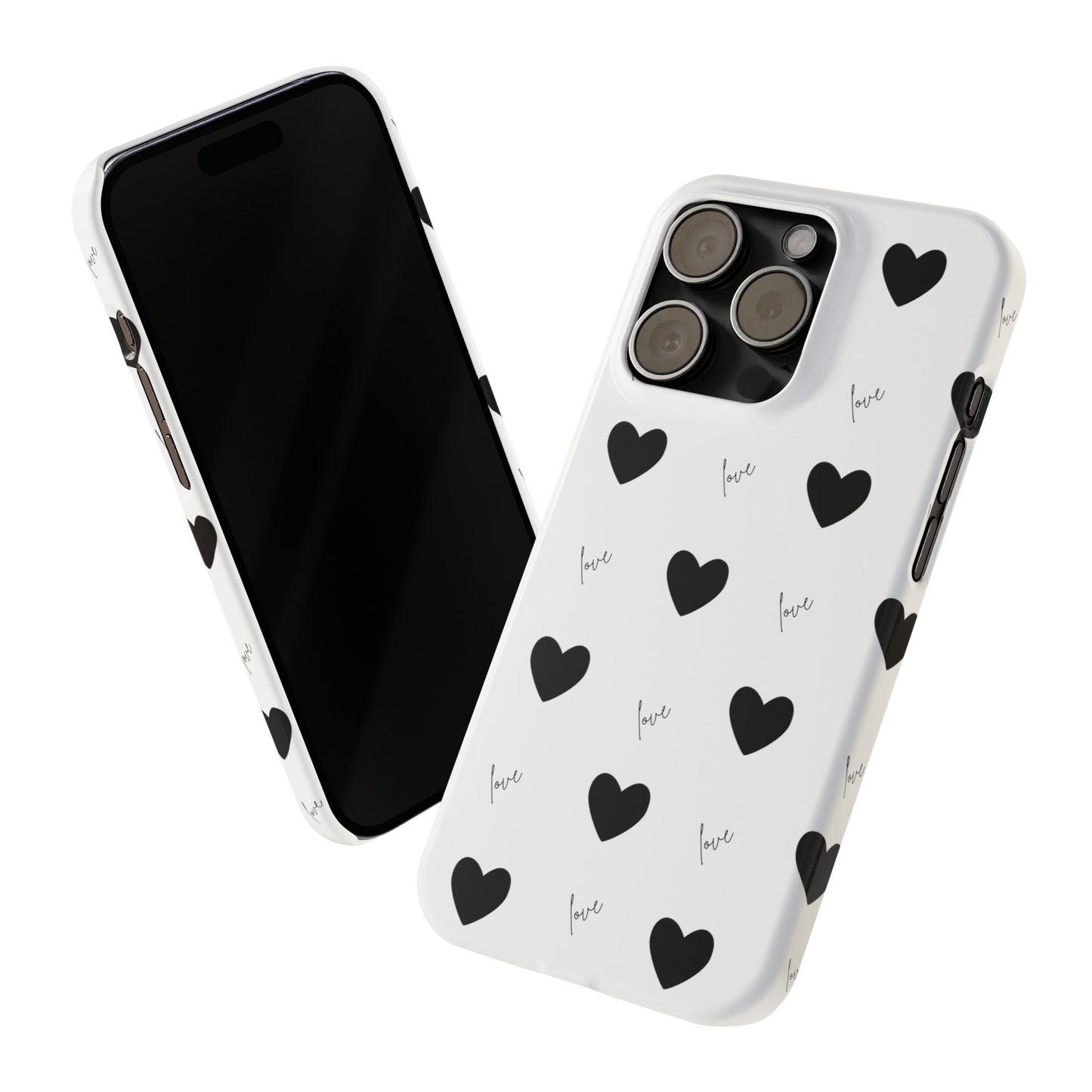 For The Love Of Hearts - Slim Phone Case