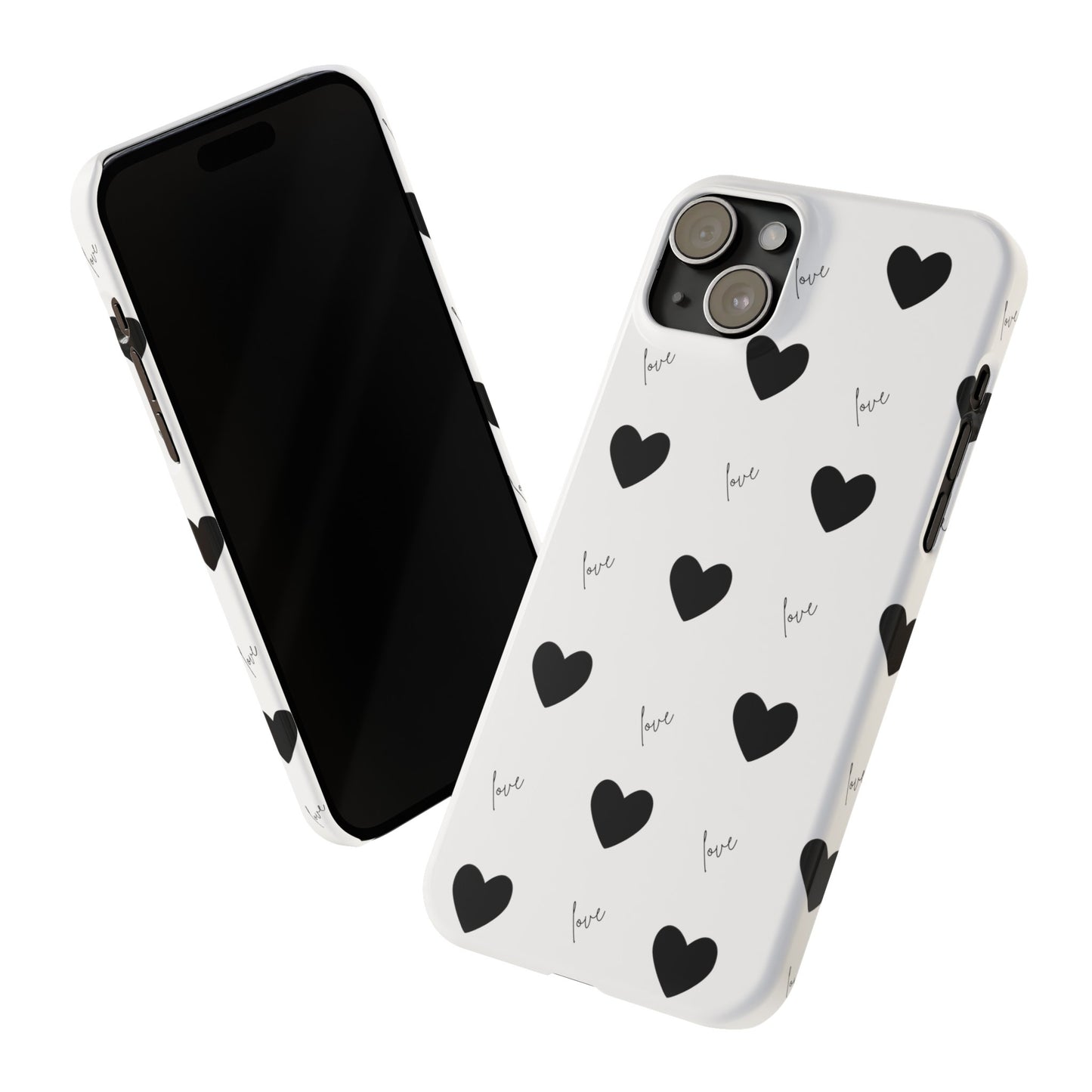 For The Love Of Hearts - Slim Phone Case