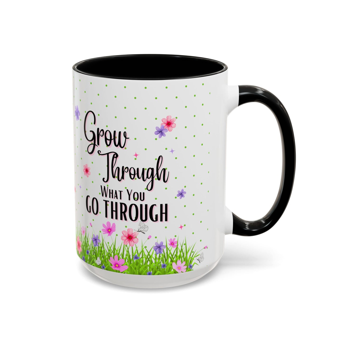 Grow Through - Accent Coffee Mug (11, 15oz)