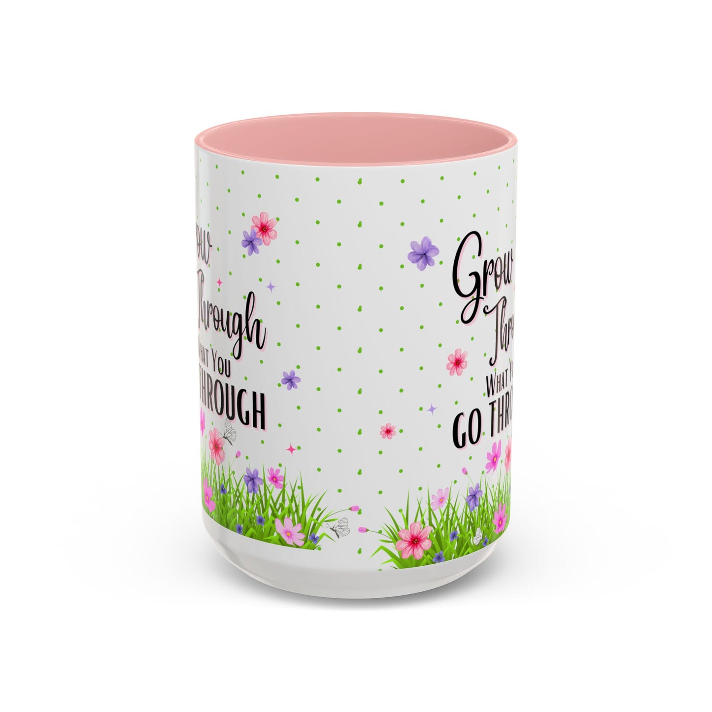 Grow Through - Accent Coffee Mug (11, 15oz)