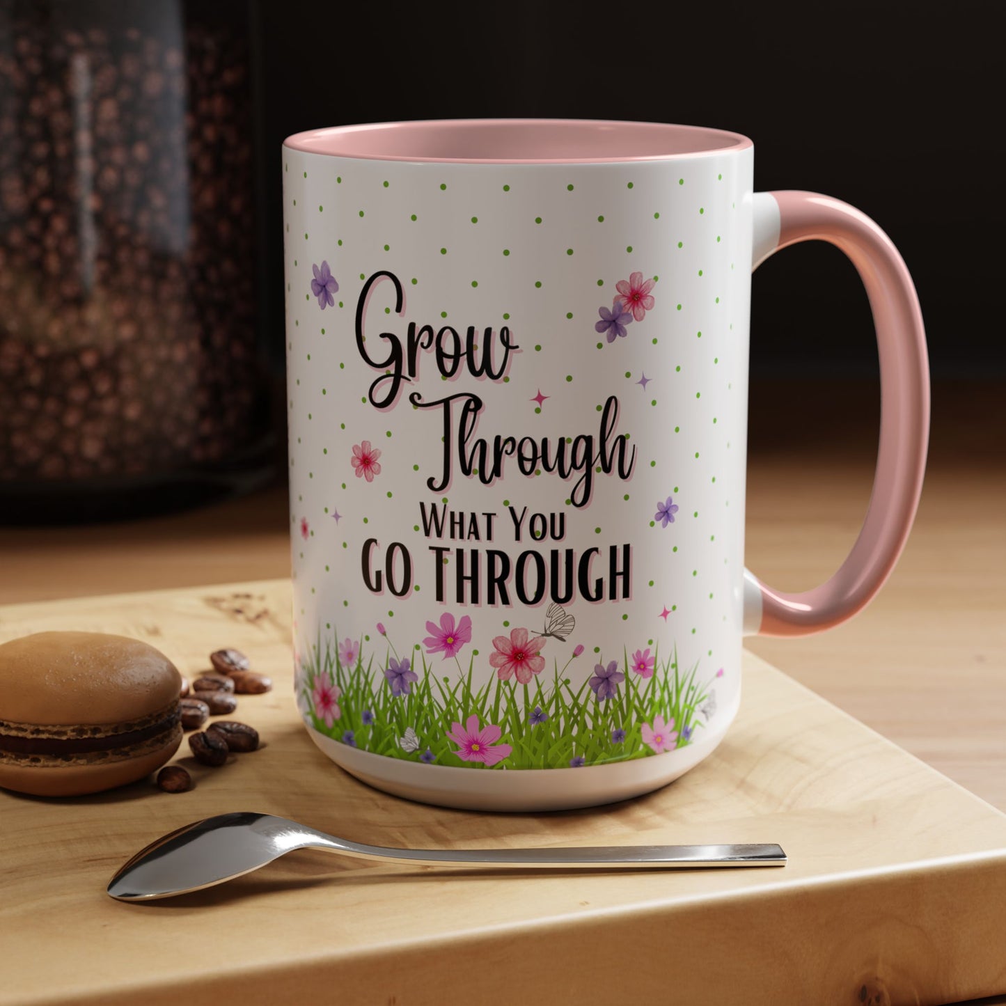 Grow Through - Accent Coffee Mug (11, 15oz)