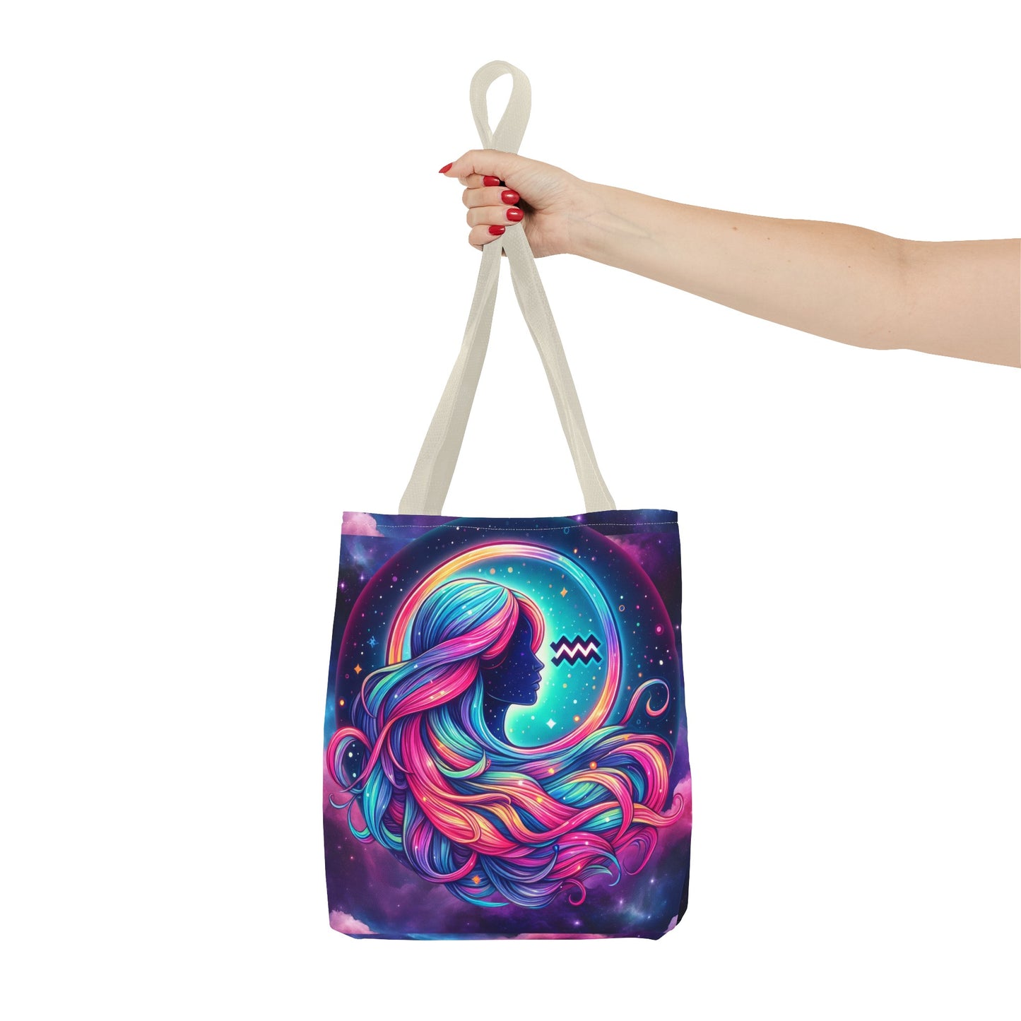 Aquarius Zodiac Tote