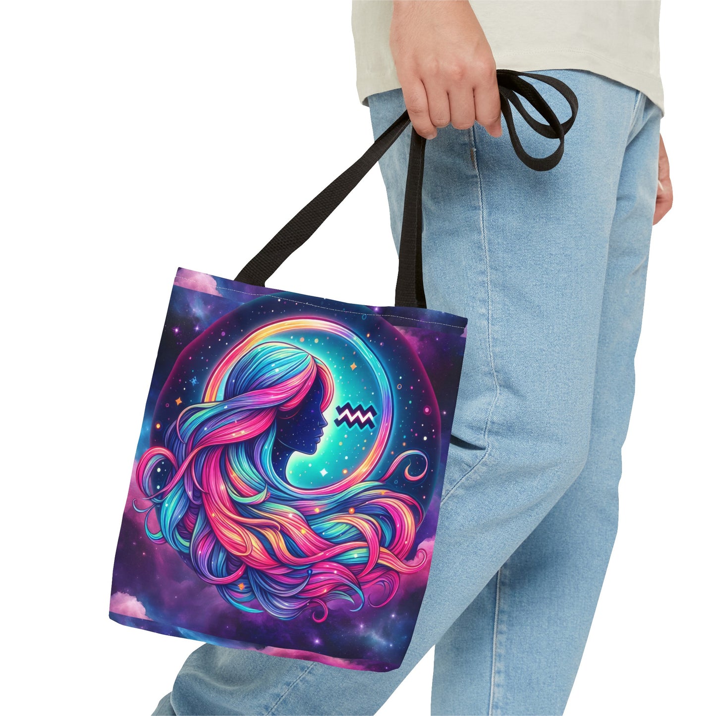 Aquarius Zodiac Tote