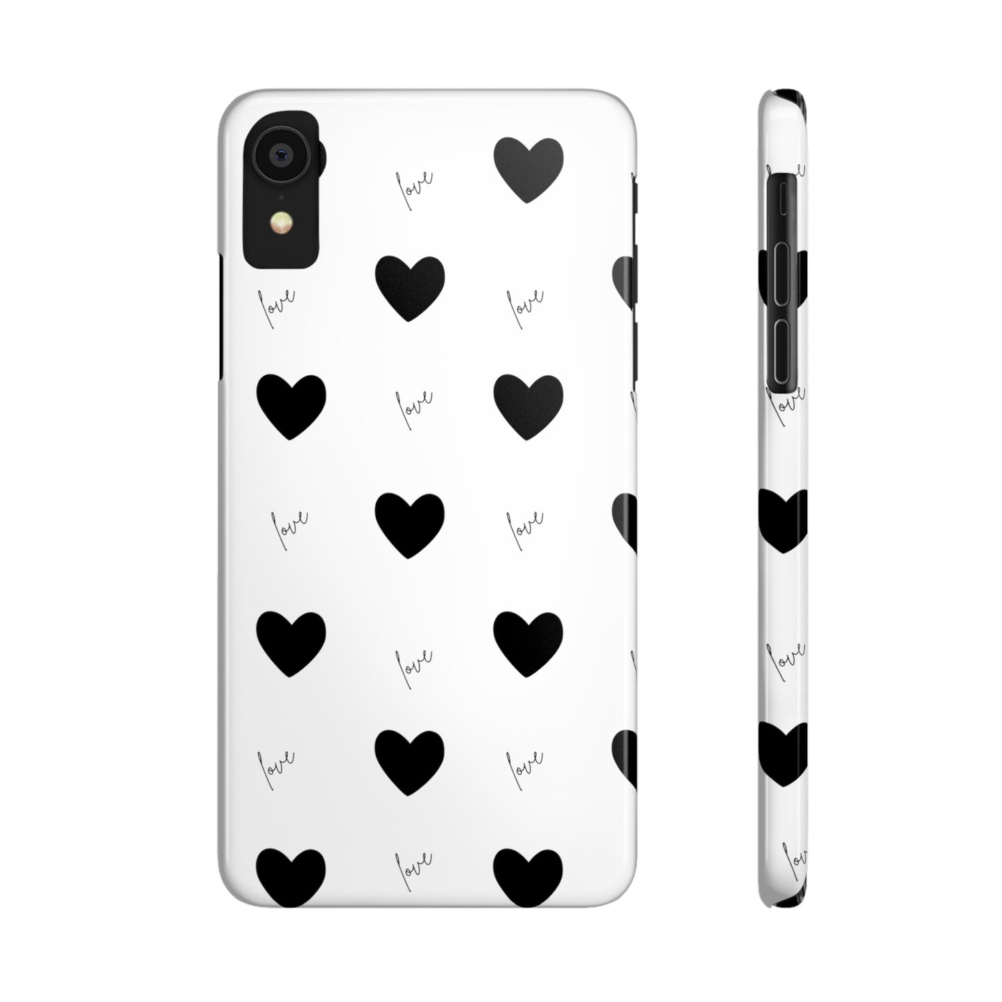 For The Love Of Hearts - Slim Phone Case