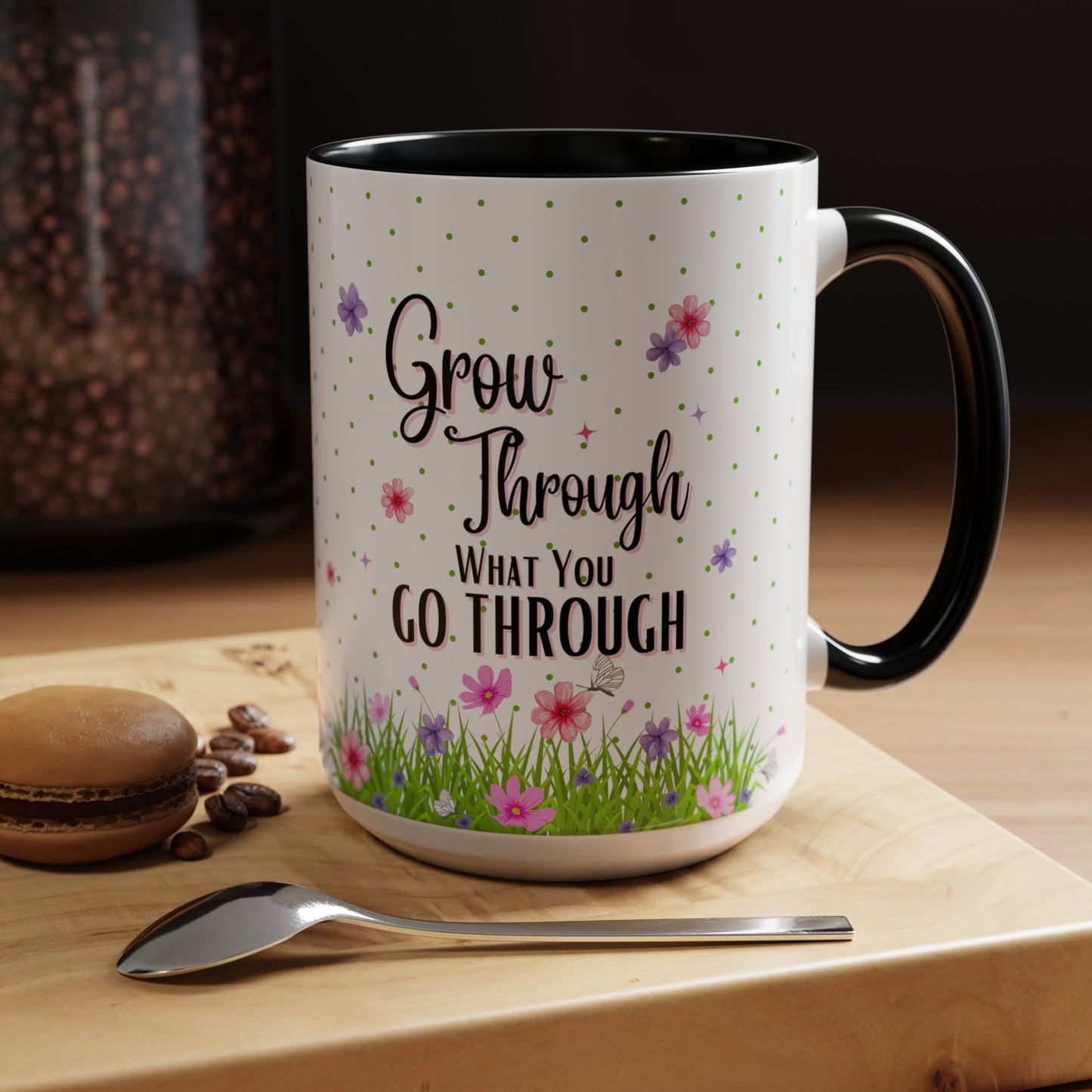 Grow Through - Accent Coffee Mug (11, 15oz)