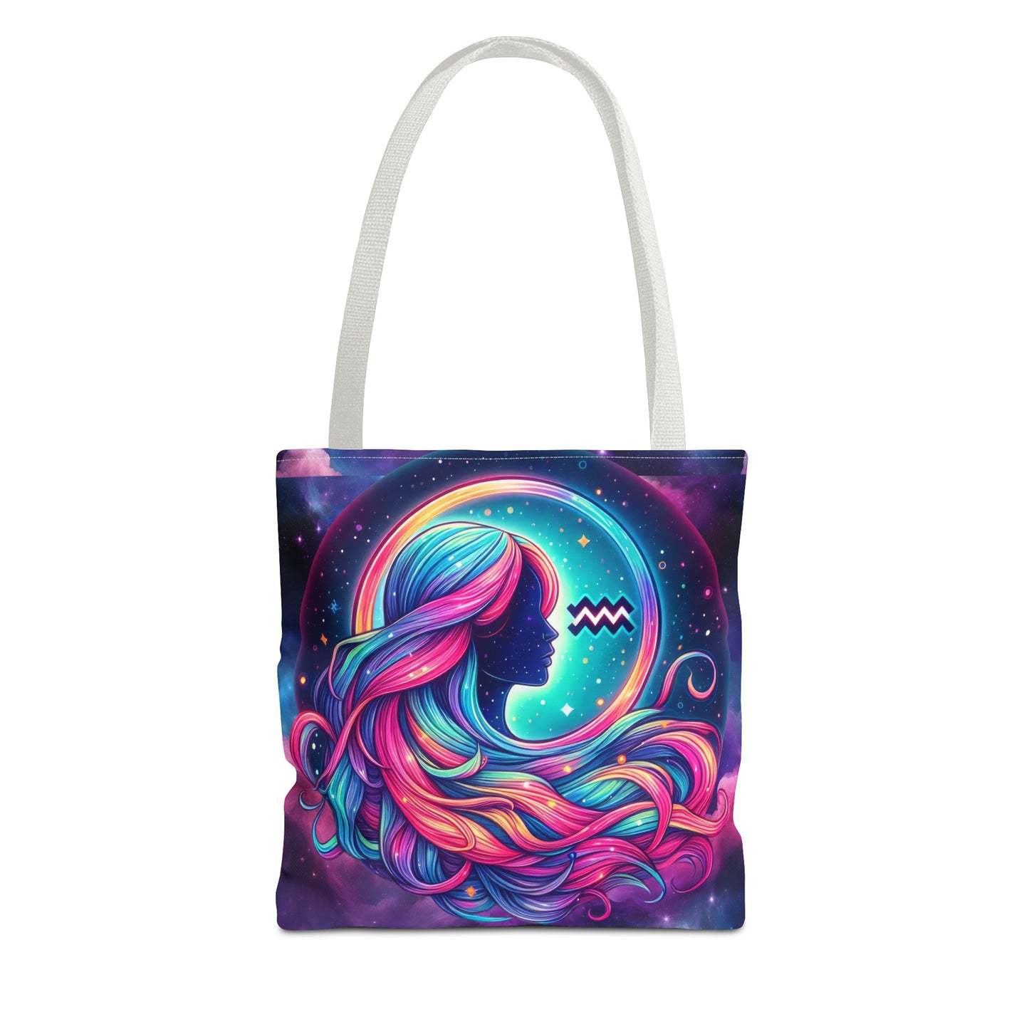 Aquarius Zodiac Tote