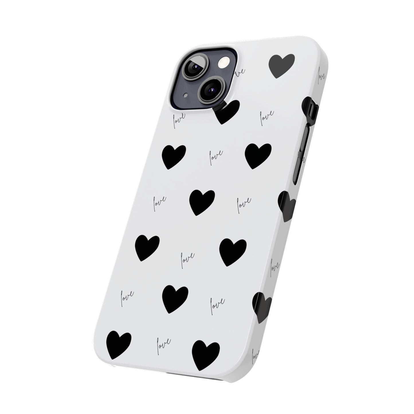 For The Love Of Hearts - Slim Phone Case