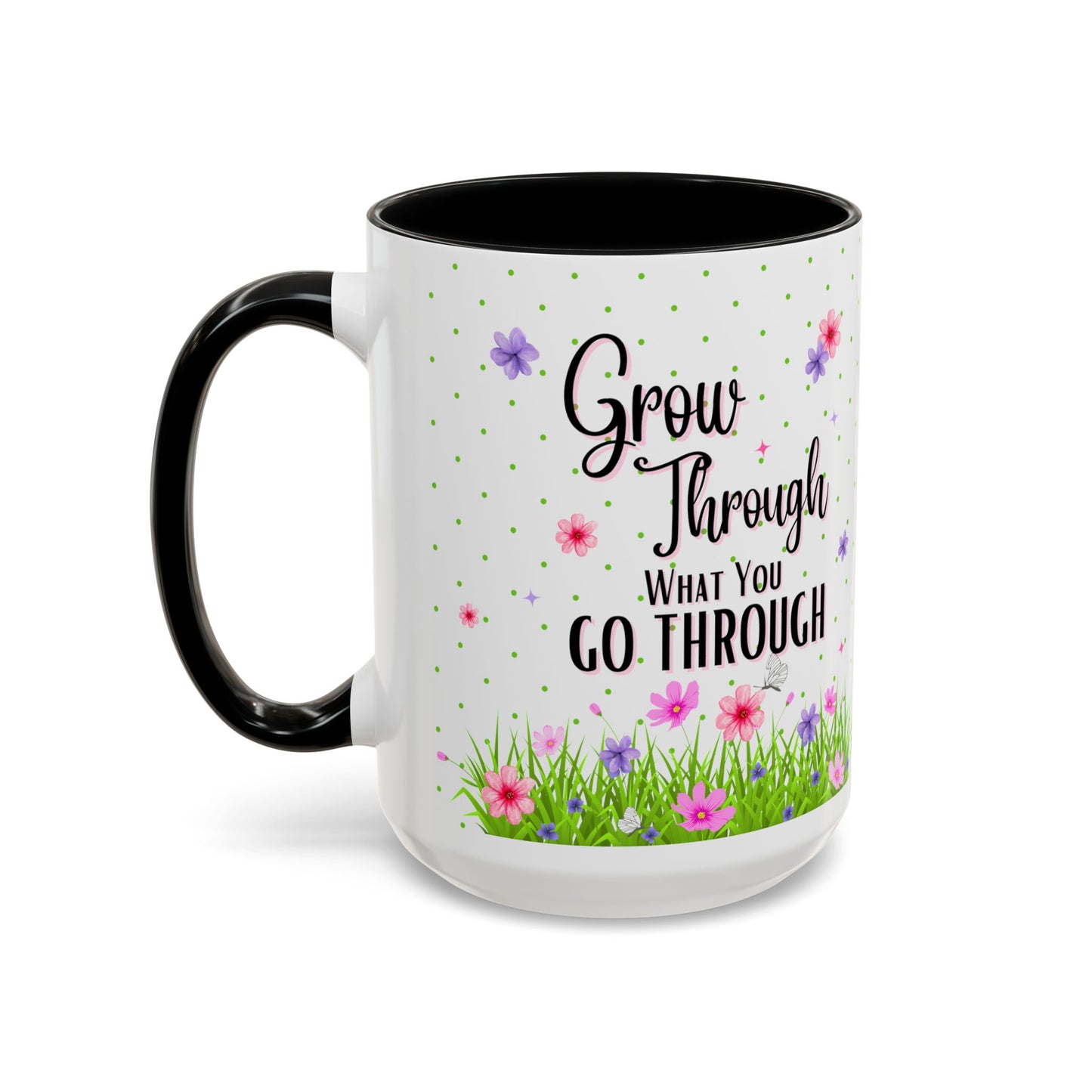 Grow Through - Accent Coffee Mug (11, 15oz)