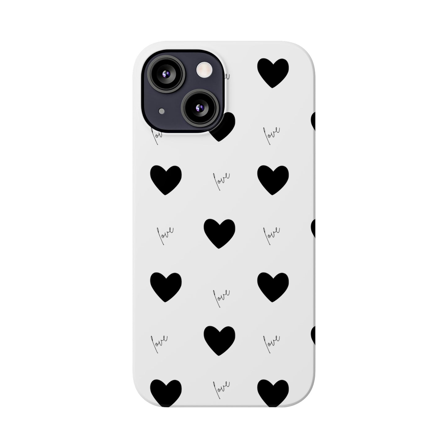 For The Love Of Hearts - Slim Phone Case