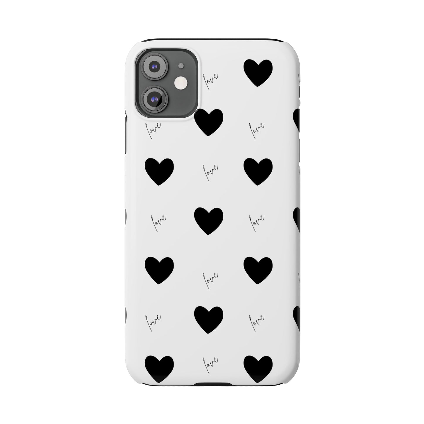 For The Love Of Hearts - Slim Phone Case