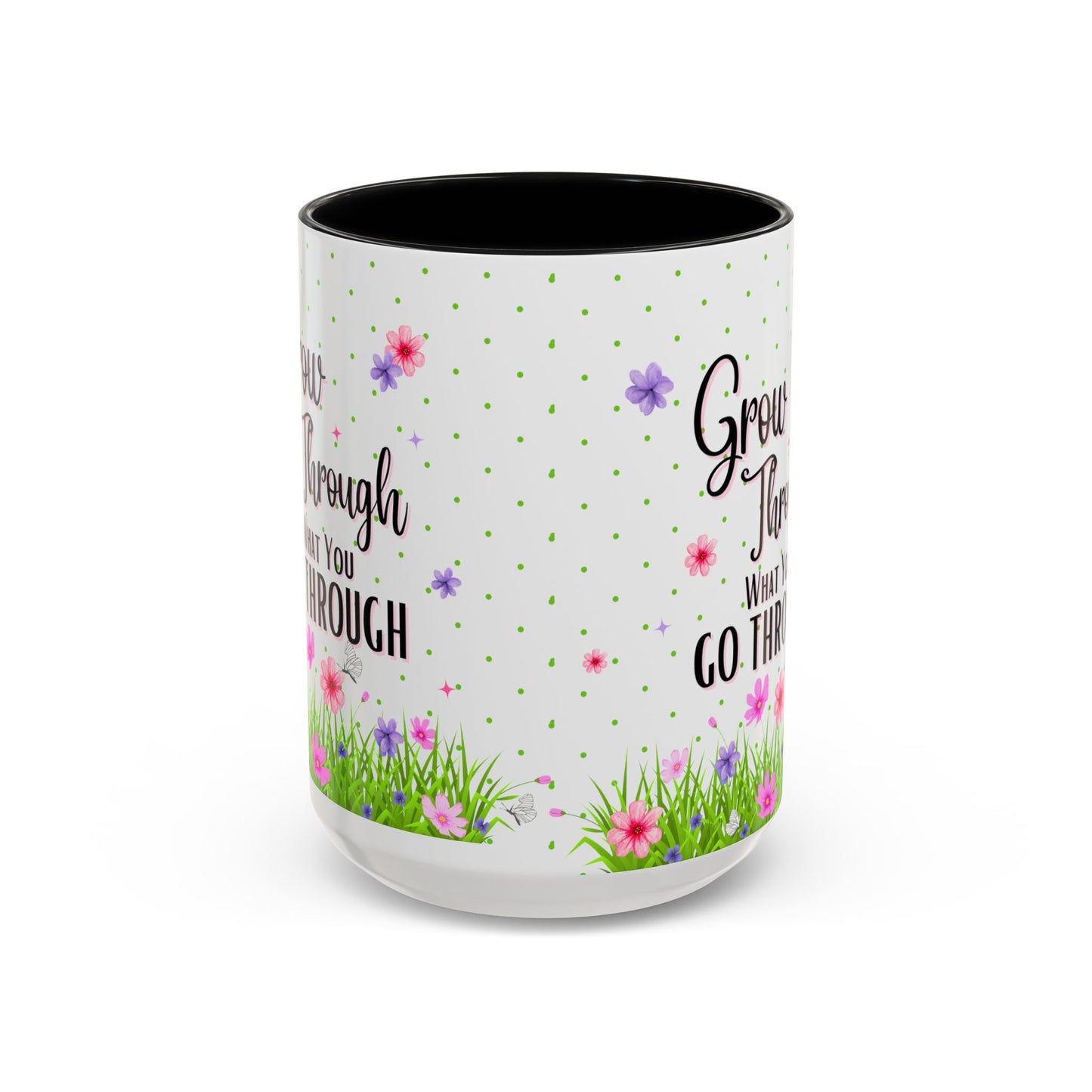 Grow Through - Accent Coffee Mug (11, 15oz)