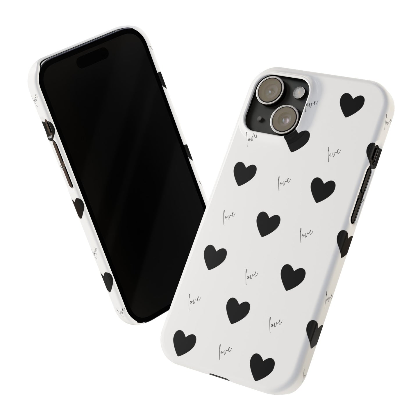 For The Love Of Hearts - Slim Phone Case