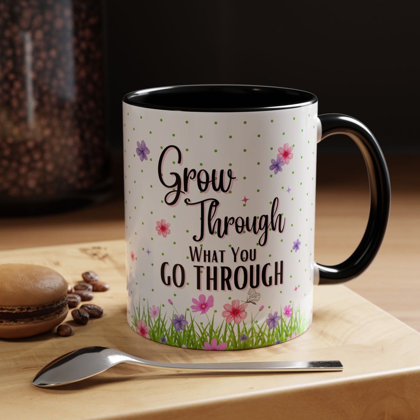 Grow Through - Accent Coffee Mug (11, 15oz)