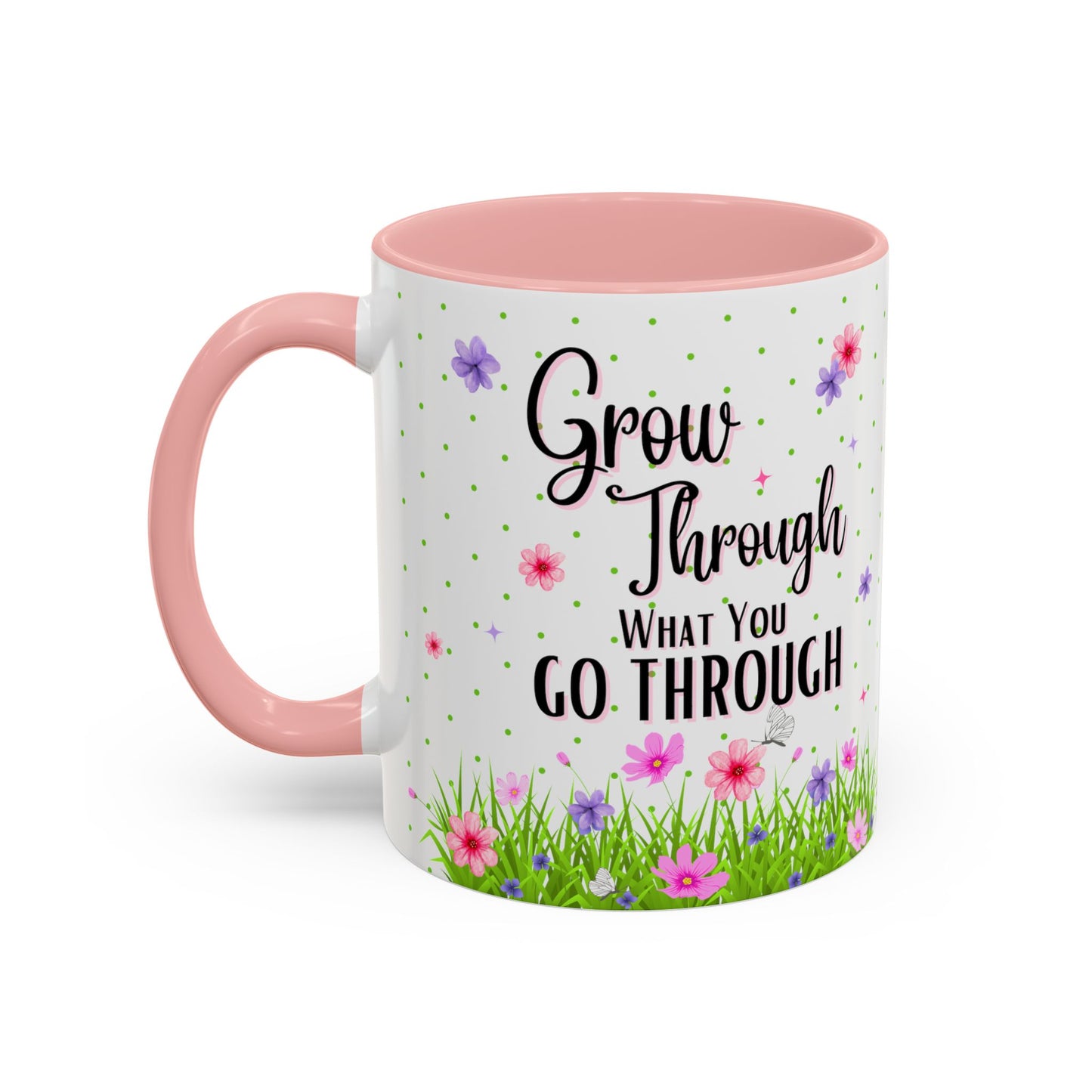 Grow Through - Accent Coffee Mug (11, 15oz)