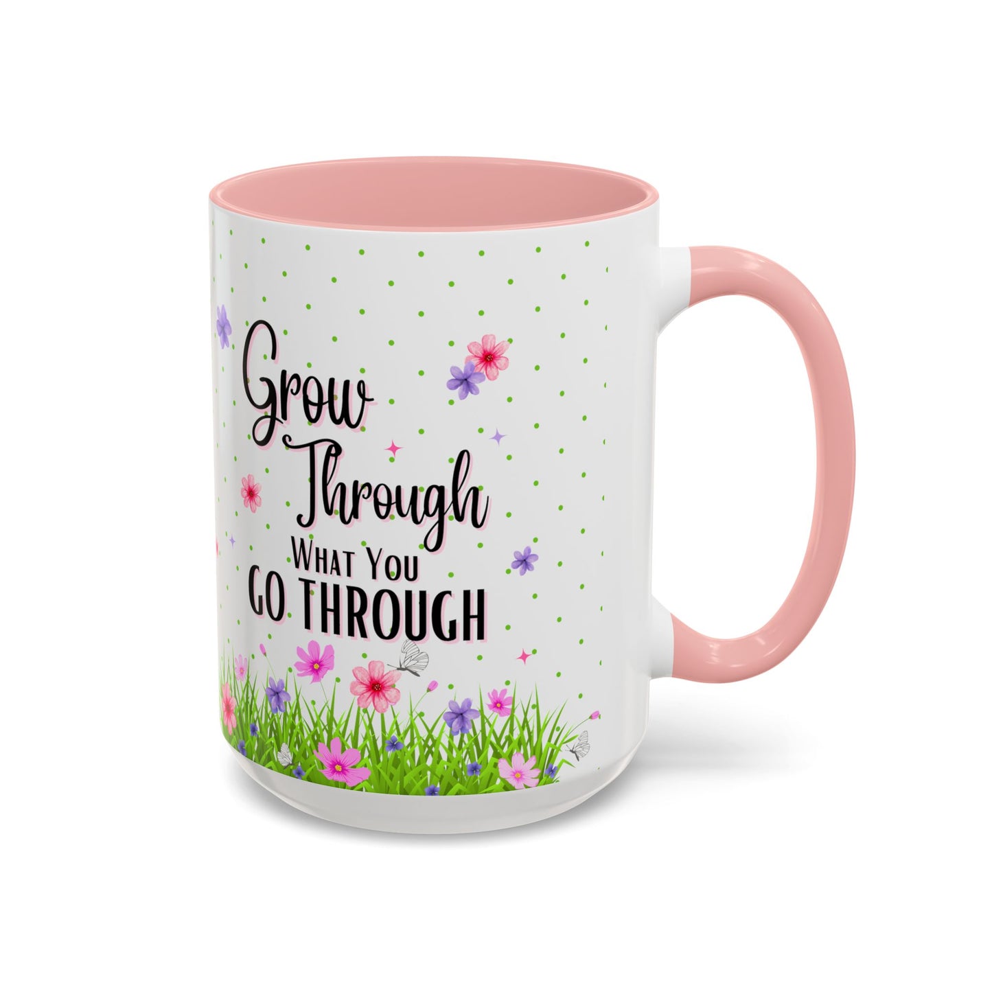 Grow Through - Accent Coffee Mug (11, 15oz)