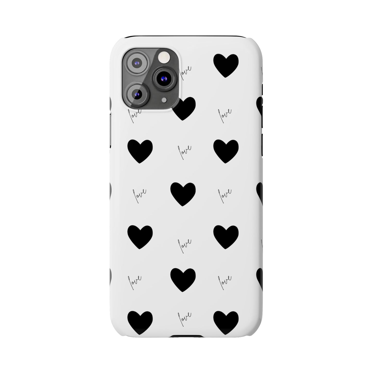 For The Love Of Hearts - Slim Phone Case