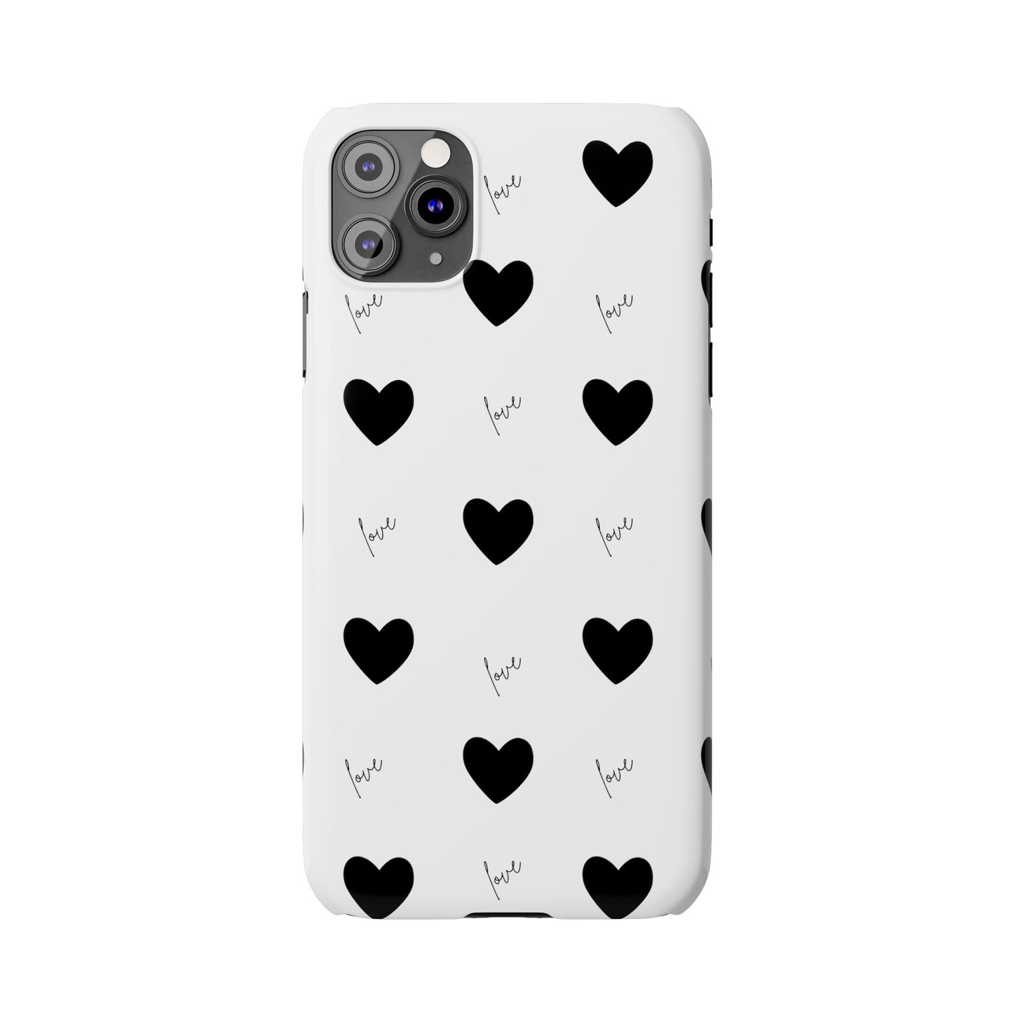 For The Love Of Hearts - Slim Phone Case