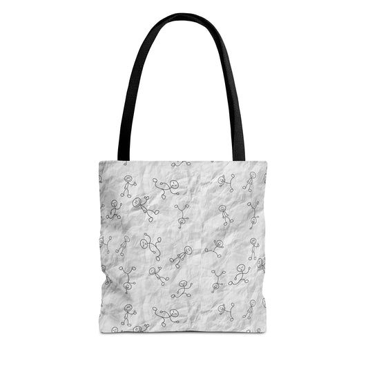 Stick figure Tote